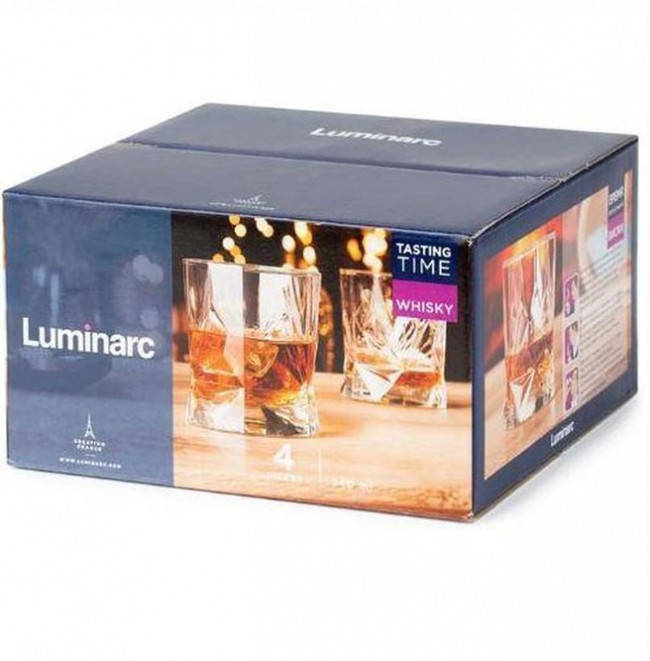 

Набор стаканов Время дегустаций Roch Виски 340 мл 4шт Luminarc (Q4022)