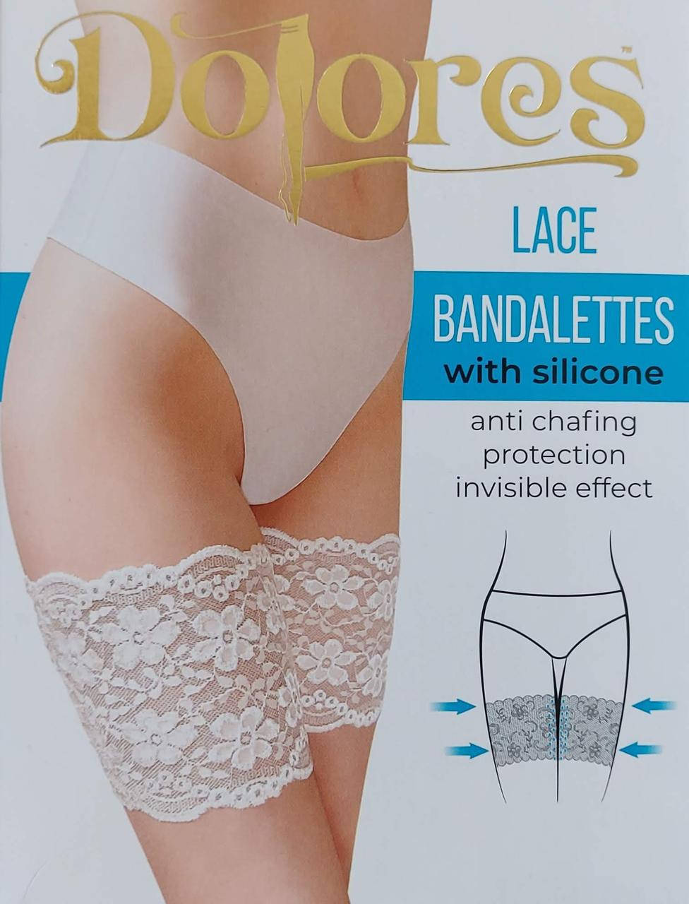 

Бандалетки защитная кружевная полоса на бедра от натирания