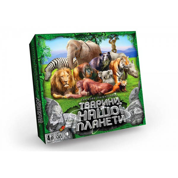 

Настольная игра Danko Toys Животные нашей планеты ДТ-БИ-07-33