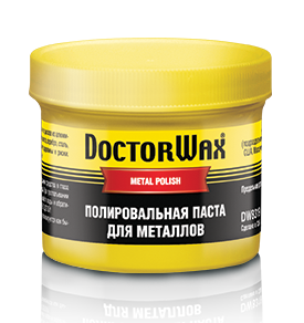 

Паста для полировки металлов Doctor Wax 150 мл (DW8319)