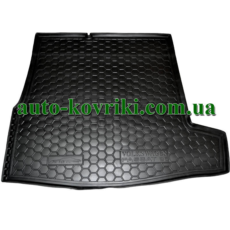 

Коврик багажника резиновый Volkswagen Passat B5 1996-2005 (Седан) (Avto-Gumm), Черный