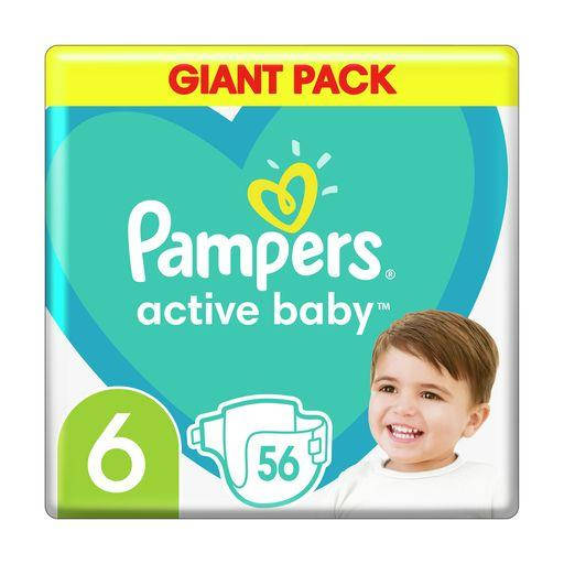 

Подгузники Pampers Active Baby Размер 6 ( 56 шт / 13-18 кг )