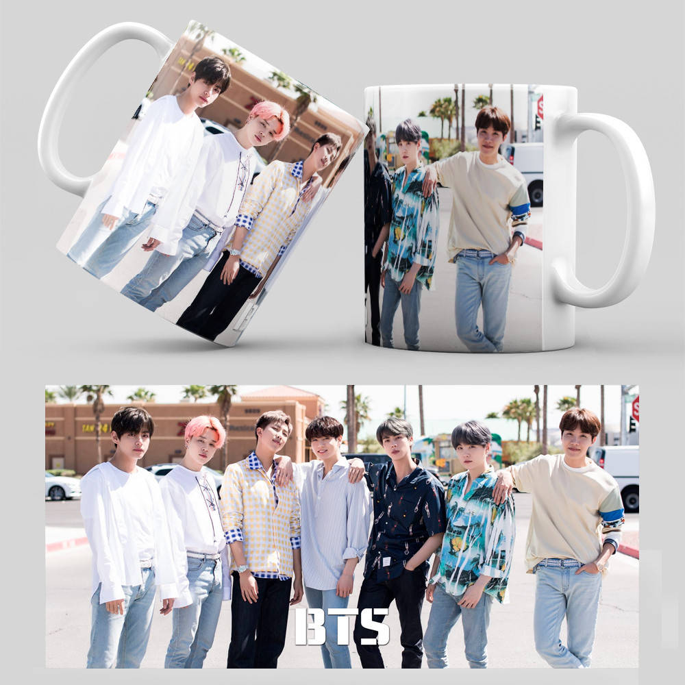 

Чашка K-Pop BTS 061, Белый