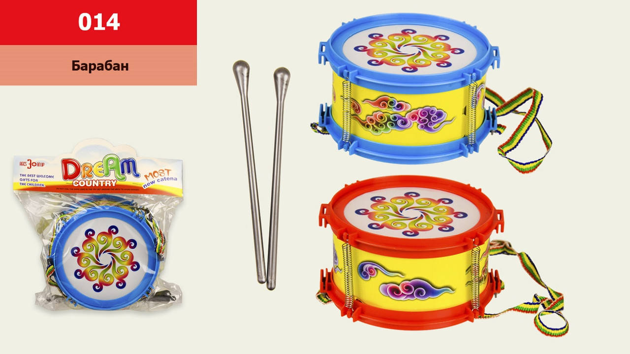 

Детский барабан арт. 014