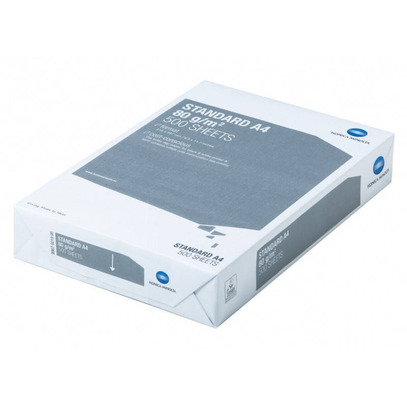 

Бумага офисная Konica Minolta Standart A4 80 г/м2, Белый