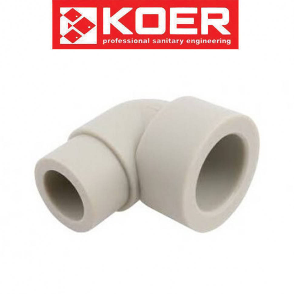 

KOER Угол соединительный d20*90 НВ, Чехия