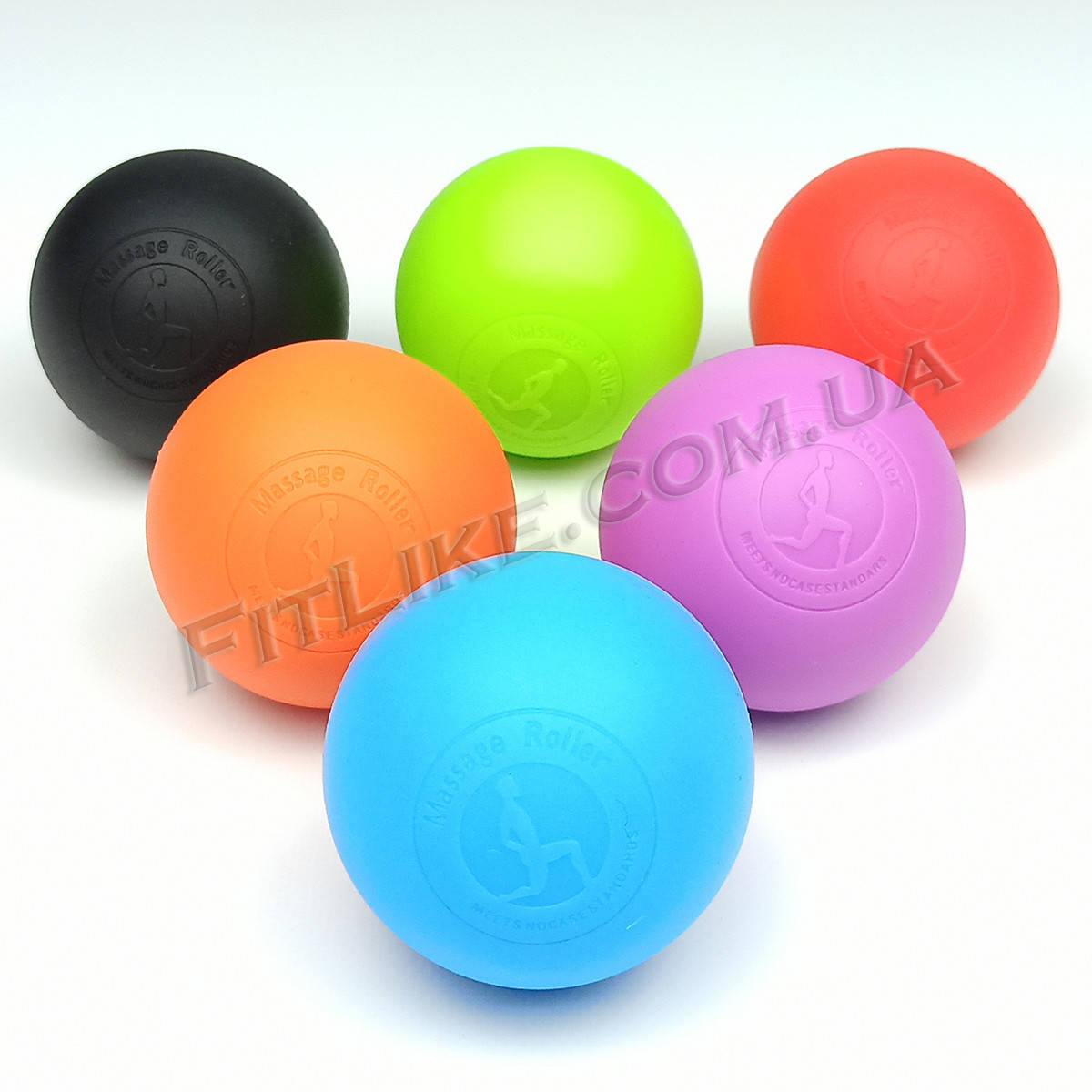 

Массажный мяч 6,5 см для миофасциального релиза Elite Massage Ball Roller (каучуковый)