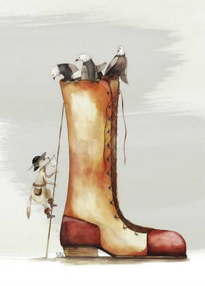 

Открытка "Кот в сапогах"