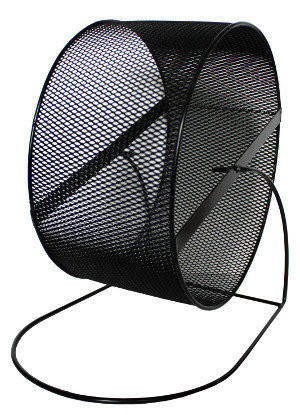 

Металлический барабан для грызунов, шиншиллы, крысы d23, Черный