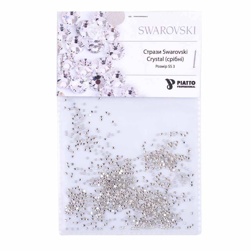 

Стразы Swarovski 2000 ss 3 Crystal (серебро) 1440шт Piatto
