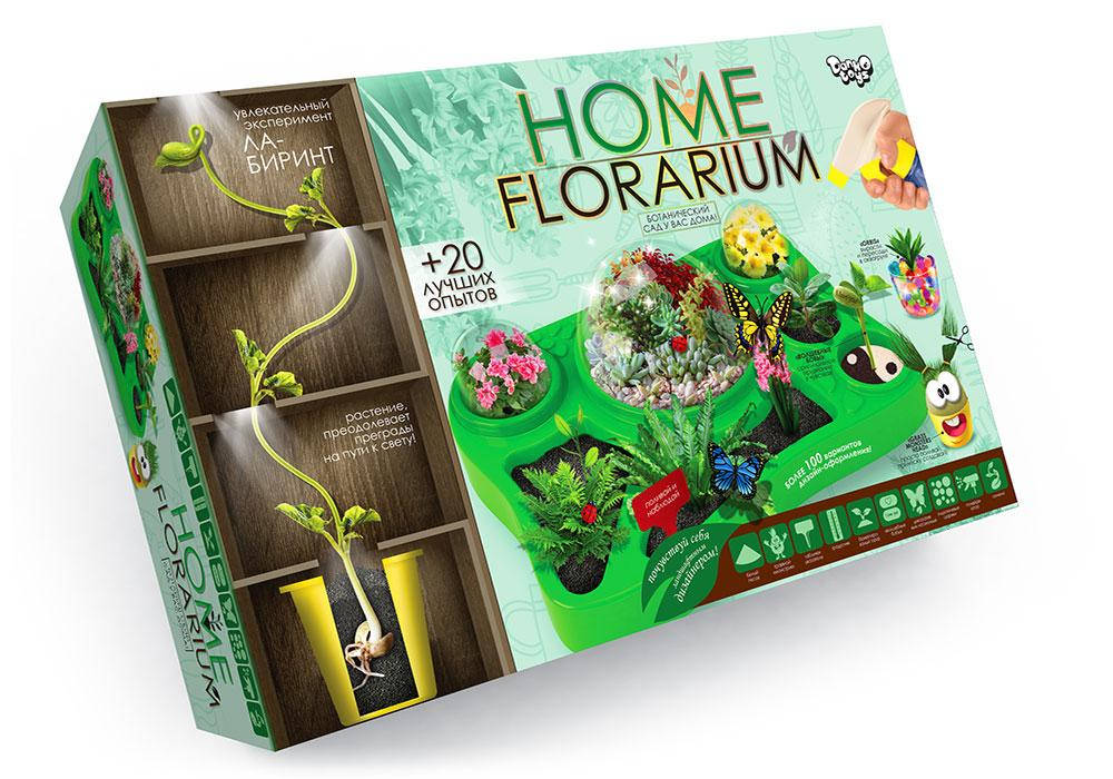 

Безопасный набор креат. творчества для выращивания растений "Home florarium" рус., в кор.23*34*8см(5шт)
