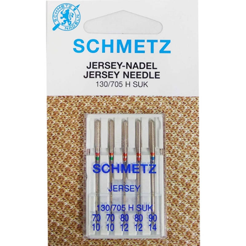 

ИГЛЫ JERSEY №70-90 (5 ШТ.) Schmetz