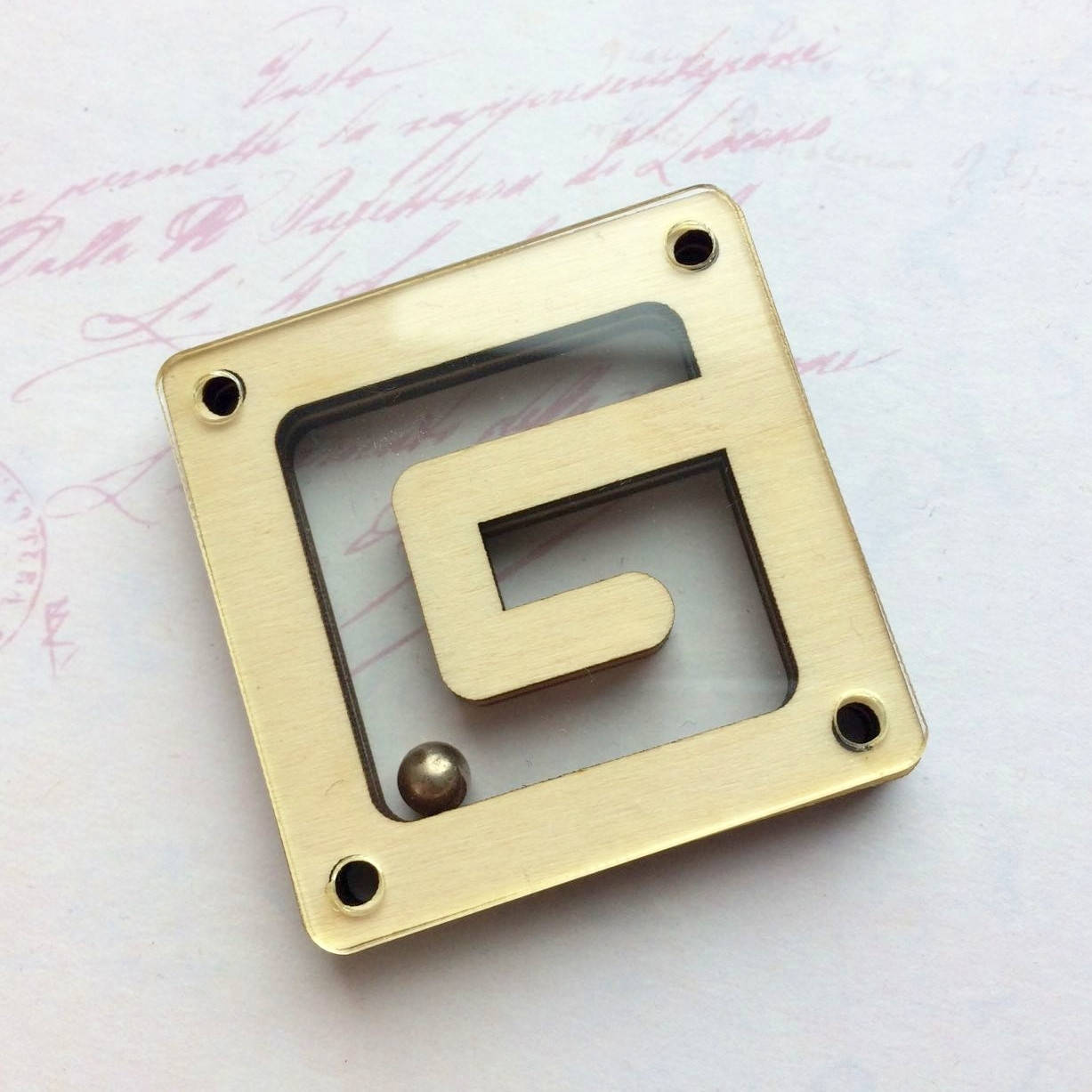 

Лабиринт для Бизикубика 42х42мм