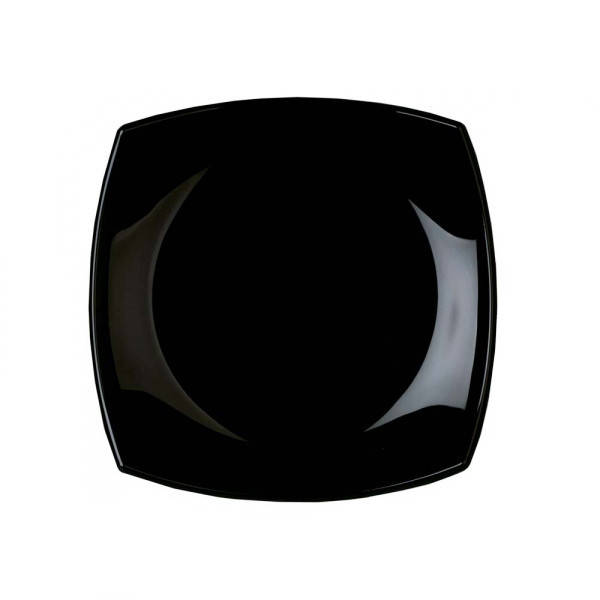 

Quadrato Black Тарелка десертная квадратная 19 см Luminarc H3670, Черный