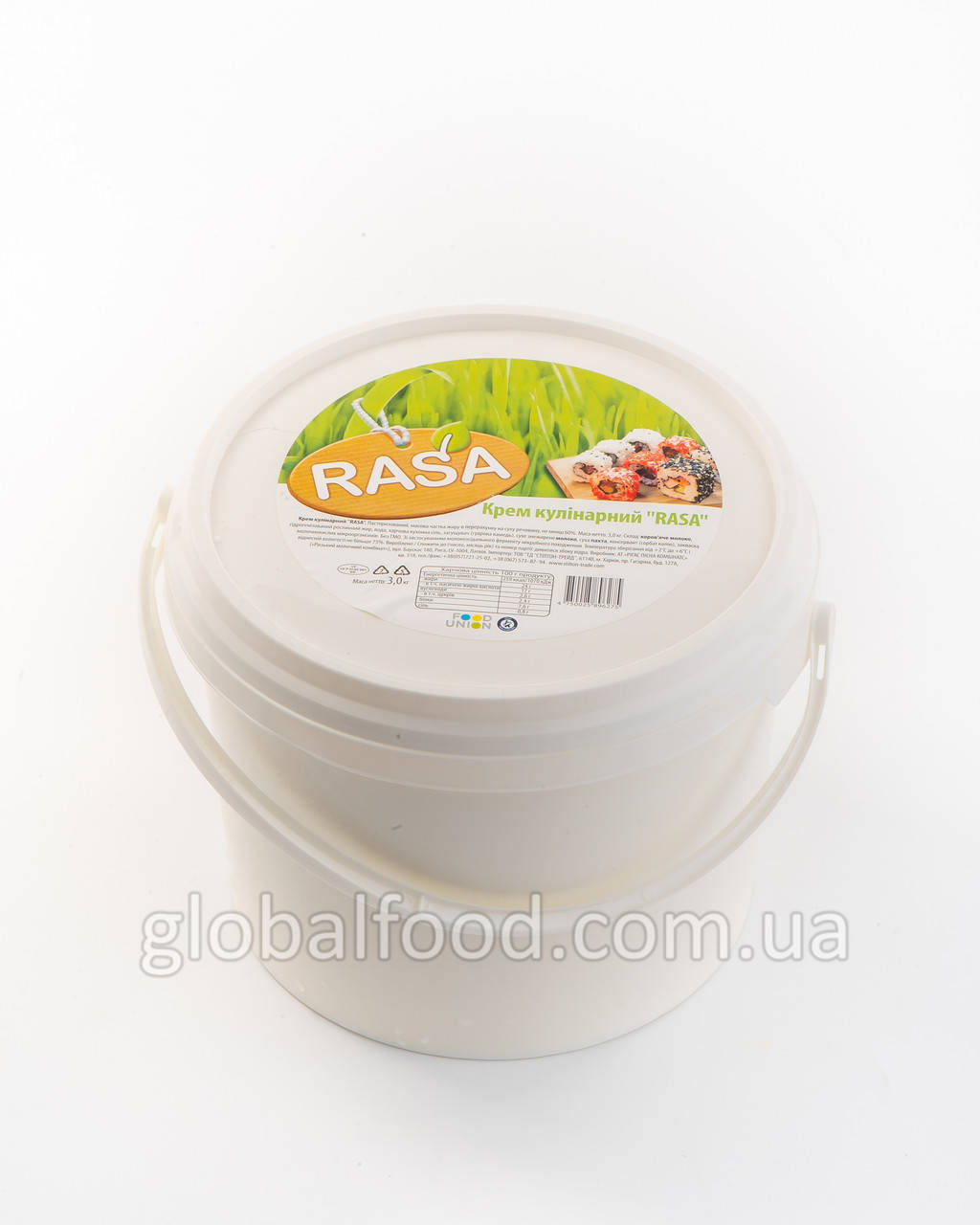 

Сыр сливочный RASA 60% Латвия 3кг