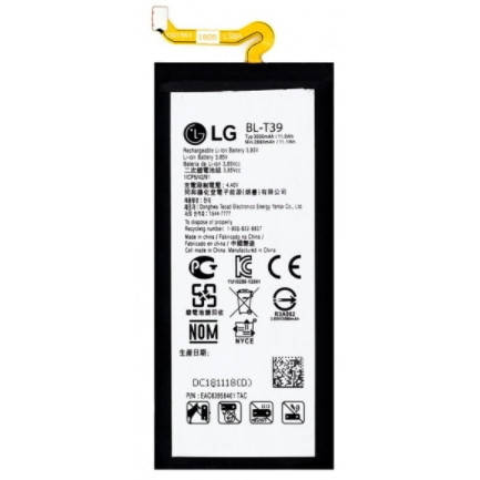 

Аккумулятор LG G7 ThinQ / G7 Plus / LMQ610 / BL-T39 (3000 mAh)