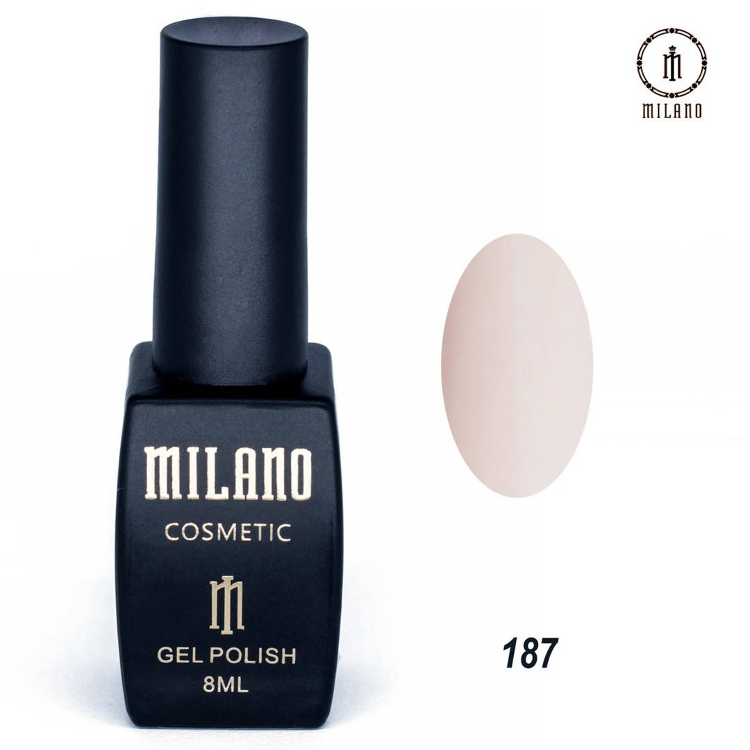 

Гель-лак Milano 8 мл, № 187