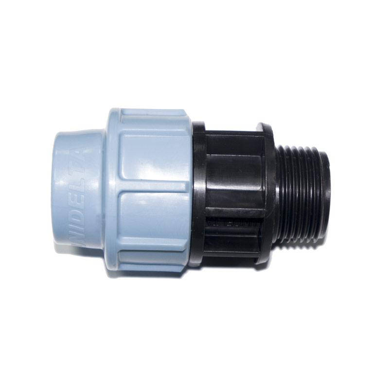 

Муфта с наружной резьбой Unidelta ПЭ-ст 32х3/4″ PN 16