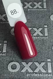 

Гель-лак Oxxi № 088 темный красно-малиновый, эмаль 10 ml