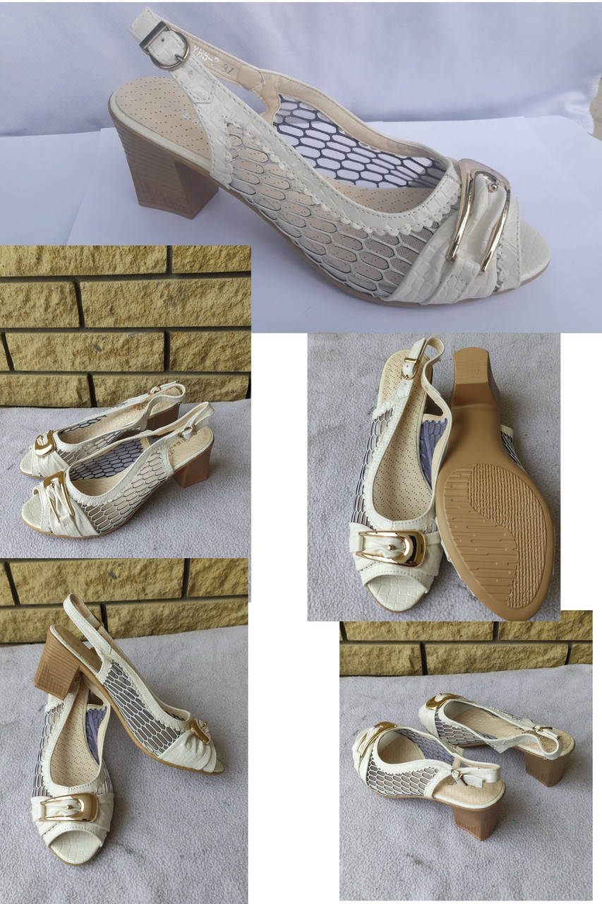 

Босоножки женские на ремешке, широкий каблук БАШИЛИ 38