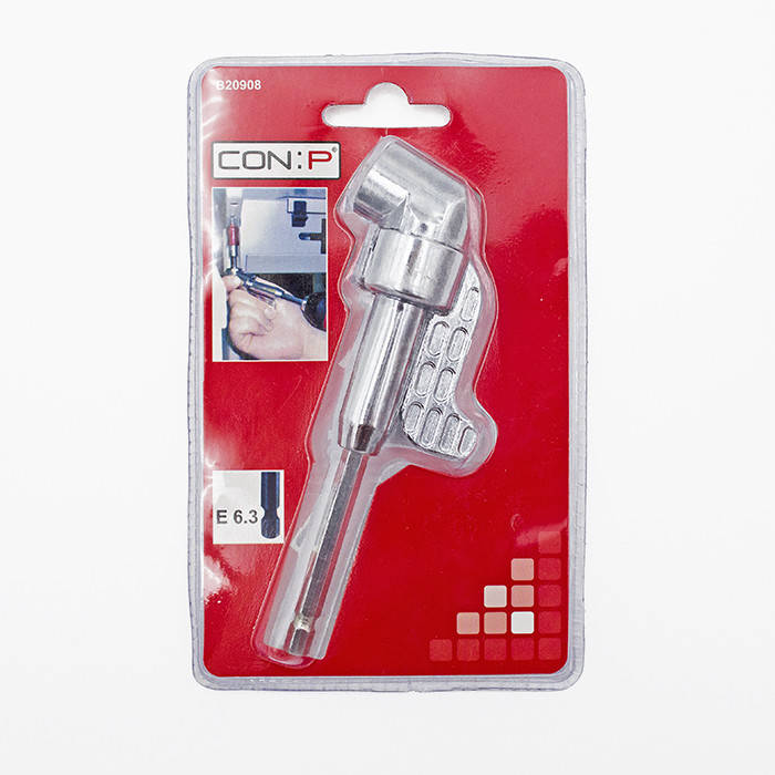 

Угловой редуктор для шуруповерта 105 градусов. Адаптер угловой для бит