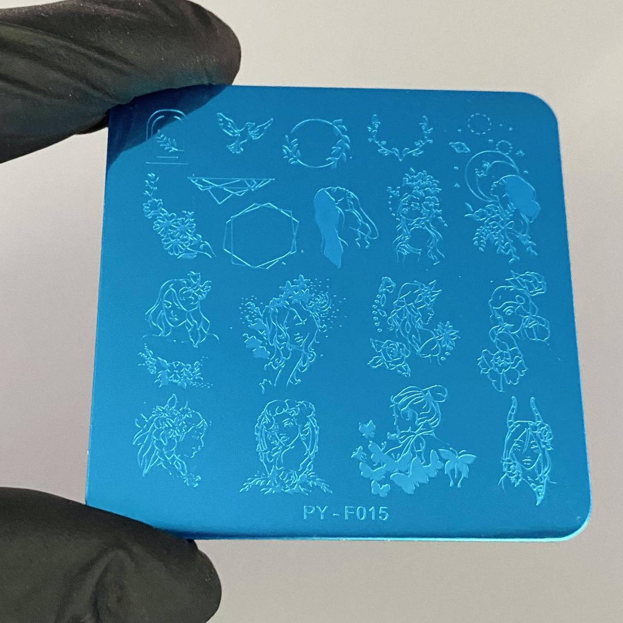 

Пластина для стемпинга (квадратная) F15