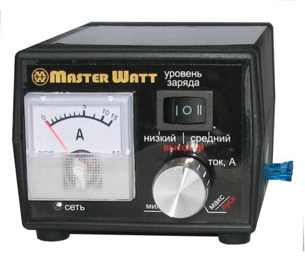 

Зарядное устройство Master Watt для автомобильных аккумуляторов 15А 12В