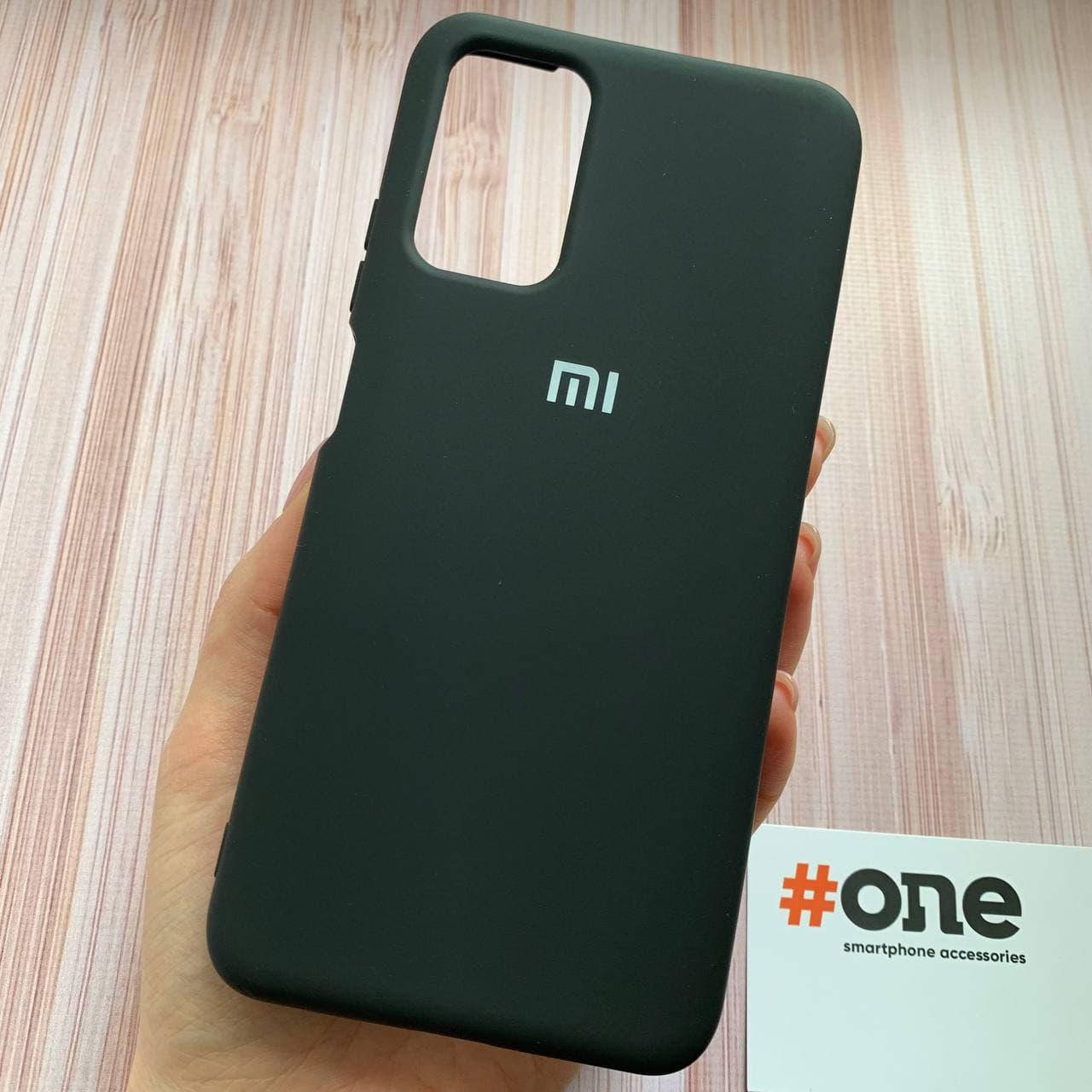 

Чехол для Xiaomi Poco M3 с микрофиброй бархатный плотный чехол на телефон сяоми поко м3 черный Full