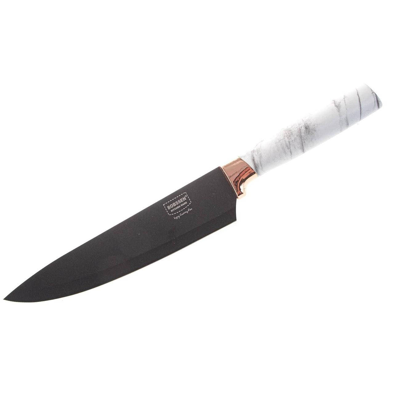 

Нож кухонный Home Belle "Мрамор" XDT-05D для мяса 20см