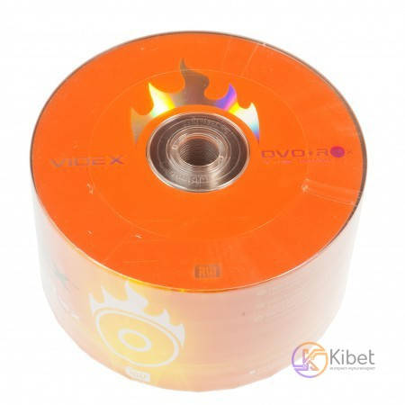 

Диск DVD+R 50 Videx, 4.7Gb, 16x, Bulk Box