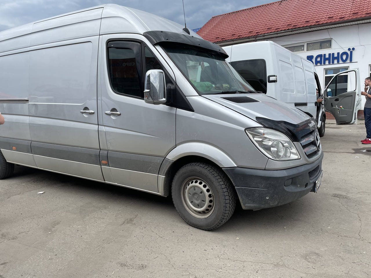 

Дефлекторы окон (ветровики) Mercedes Sprinter 2006 -> ( (вставные)