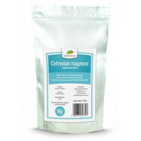 

Цитрат магния, Magnesium citrate (порошок) США 250г, SZ