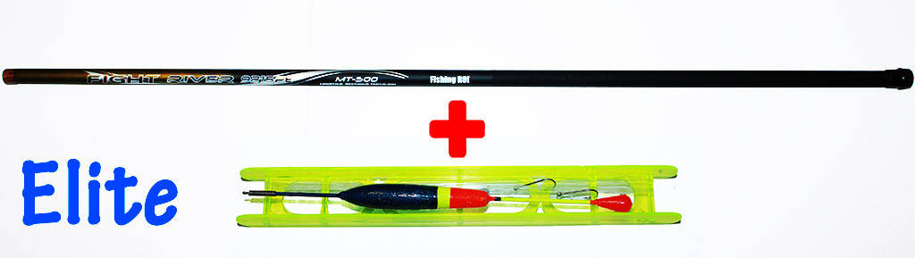 

Удилище маховое Fight River 9215PE MT - 500 б/к + снасть