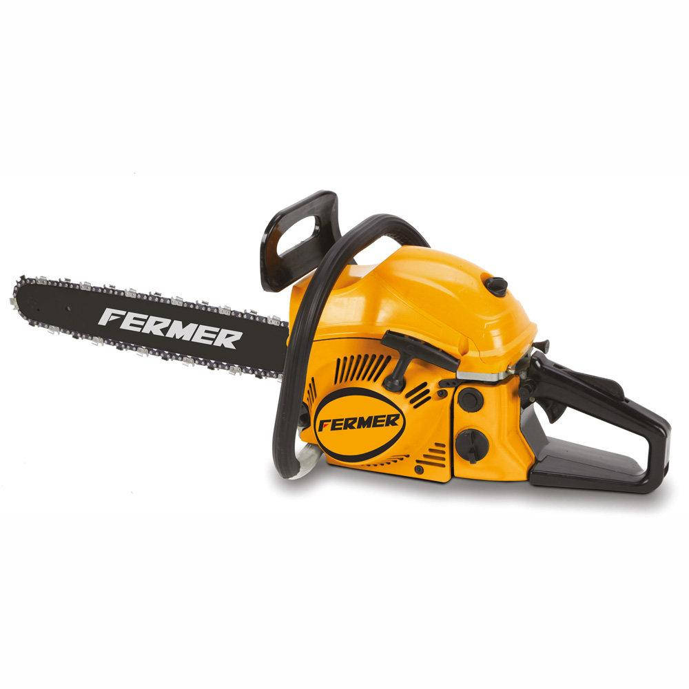 

Бензопила FERMER 45 шина 3,5 кВт, 52cc (1 ланцюг 1шина) плавний пуск, підкачка