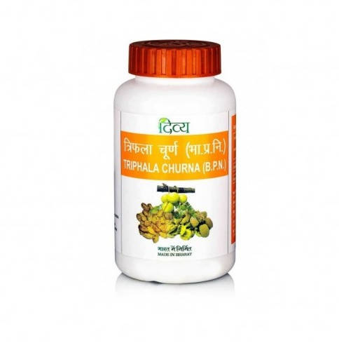 

Трифала Чурна,травяной сбор 100 г, Патанджали (Triphala Churna, Patanjali)