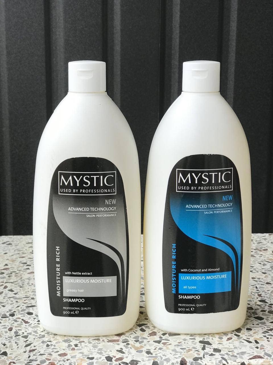 

Шампунь mystic 900 ml профессиональный уход с разглаживающим ефектом