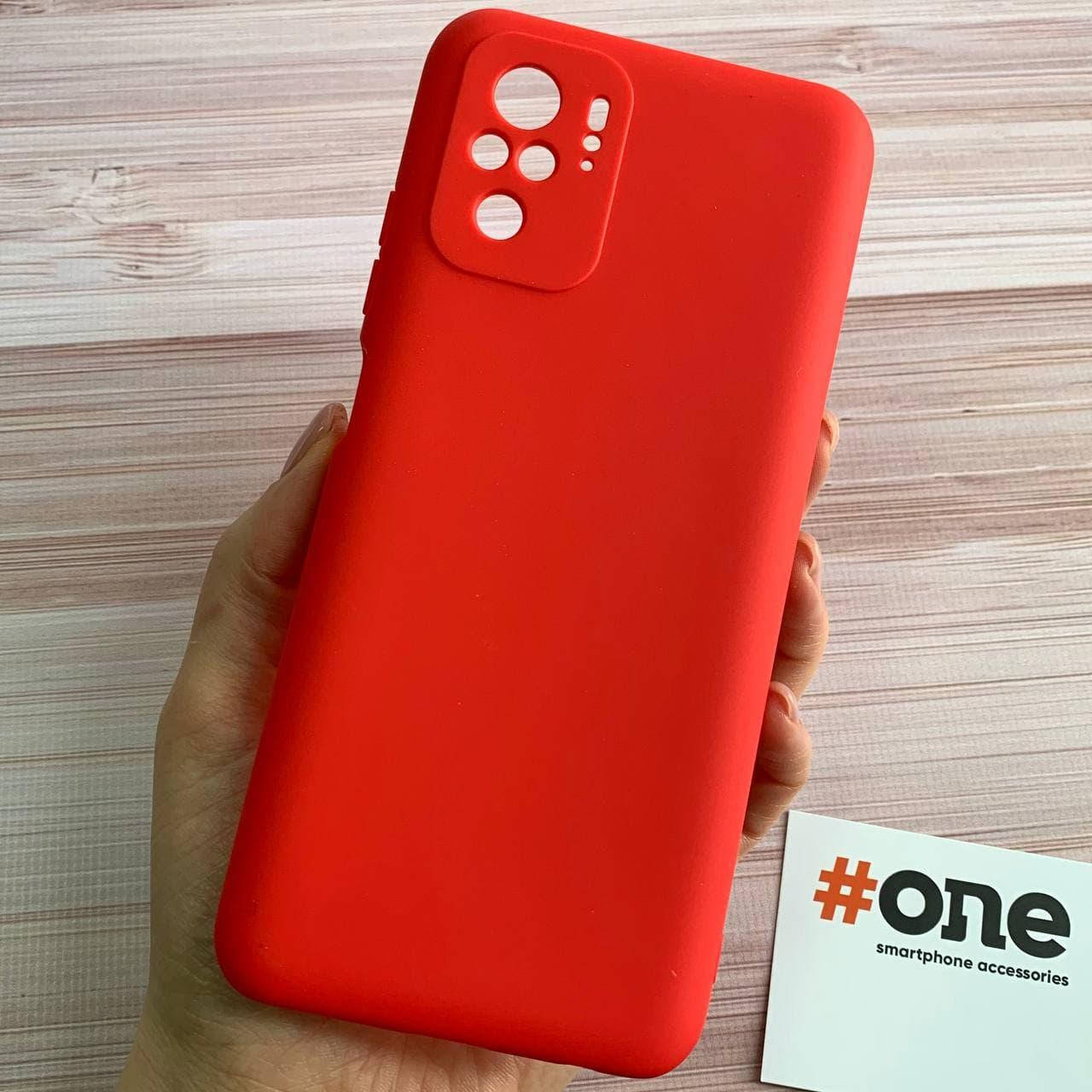 

Чехол для Xiaomi Redmi Note 10 плотный с защитой для камеры чехол на телефон сяоми редми нот 10 красный TFC