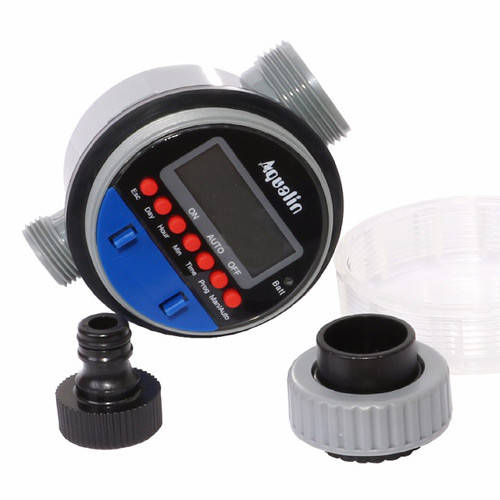 

Таймер полива, подачи воды с шаровым клапаном цифр. упр Aqualin YL21026