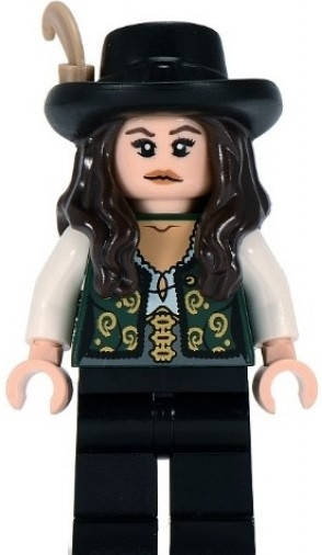 

Lego фигурка Пираты Карибского моря - Лего минифигурка Анжелика