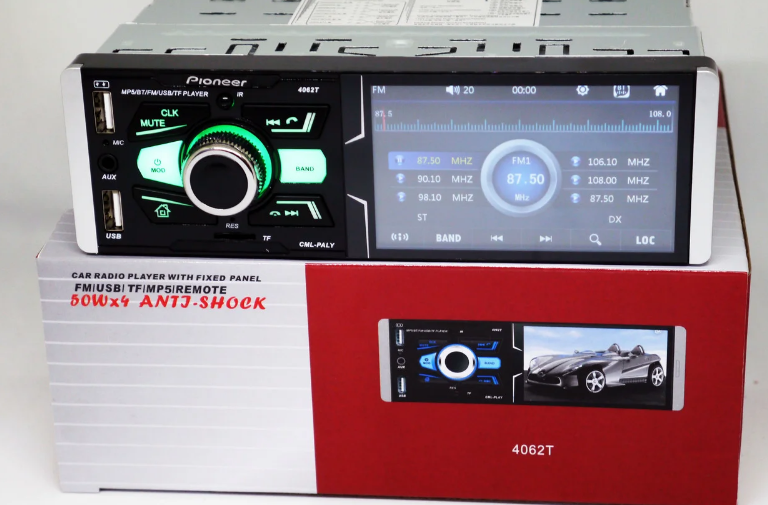 

Pioneer 4063T ISO - touchscreen 4,1''+ usb с зарядкой НОВИНКА 2021