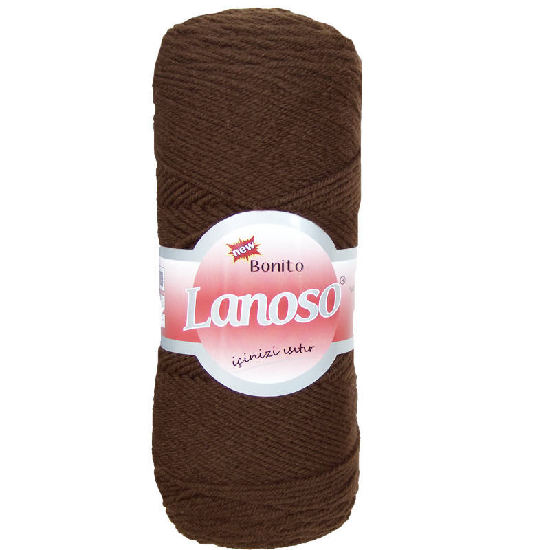 

Lanoso Bonito коричневый № 992