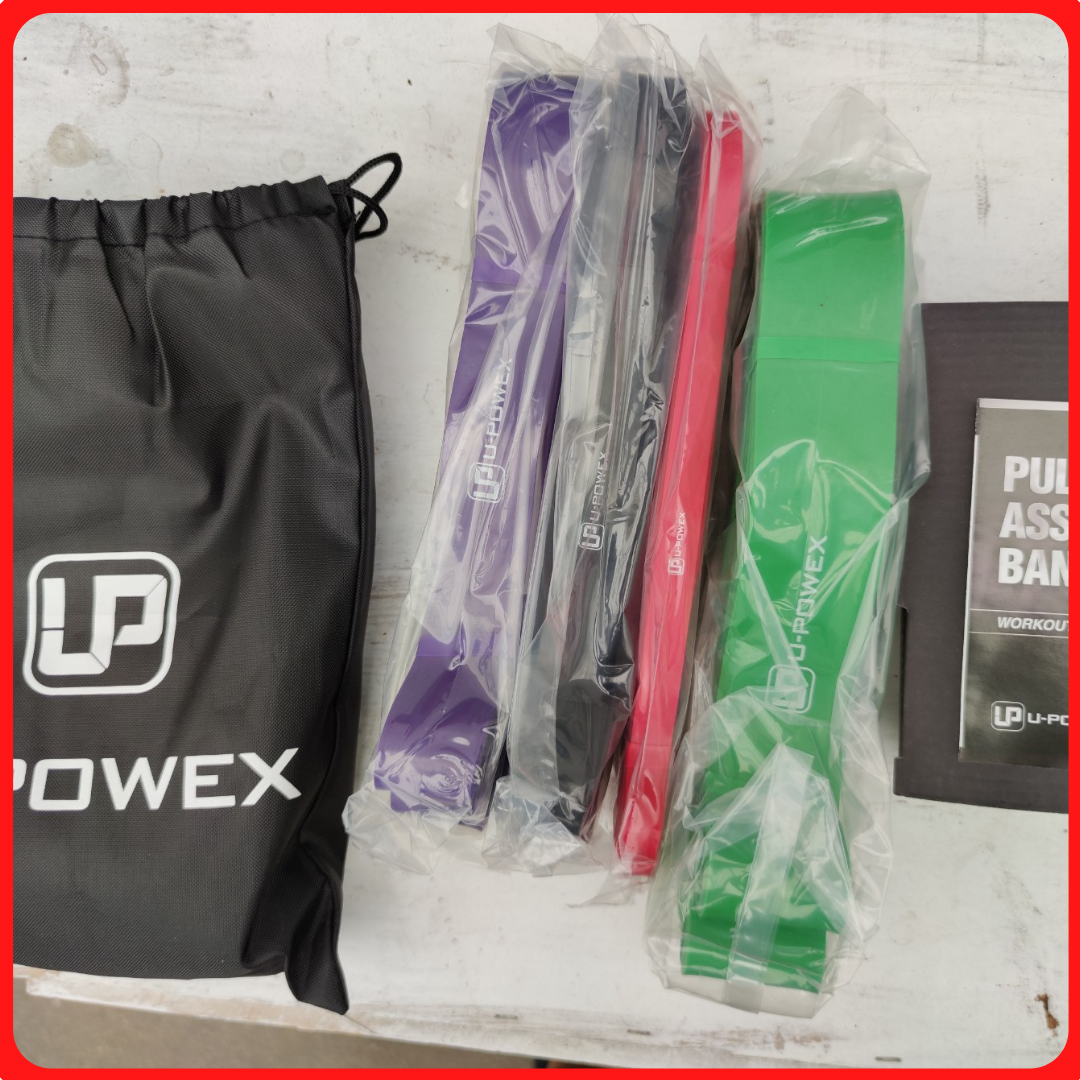 

Резинка для подтягивания U-powex комплект из 4 штук. Резиновые петли