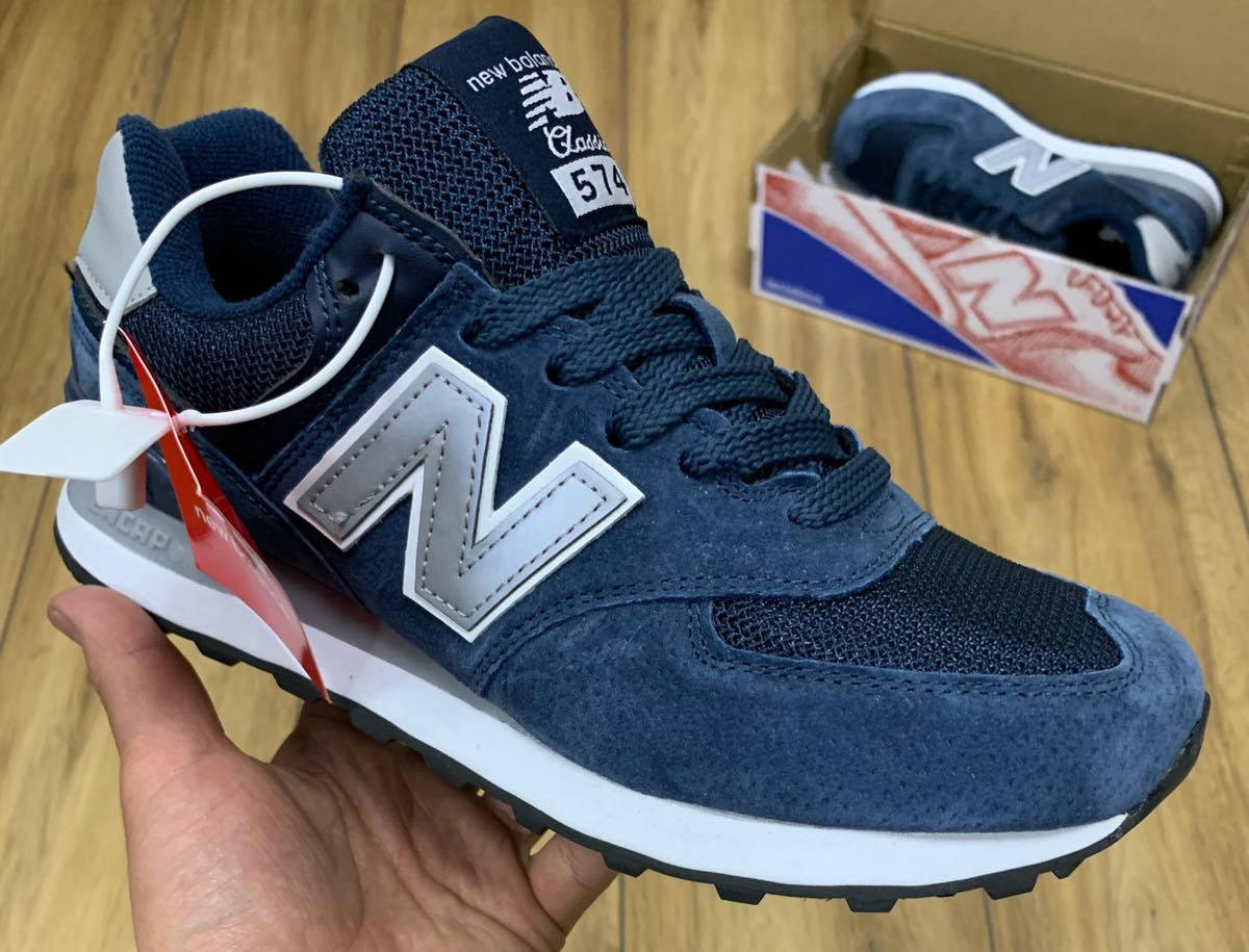 

Кроссовки унисекс женские синие New Balance 574 B1334-8 Нью Беленс 36-41 размеры