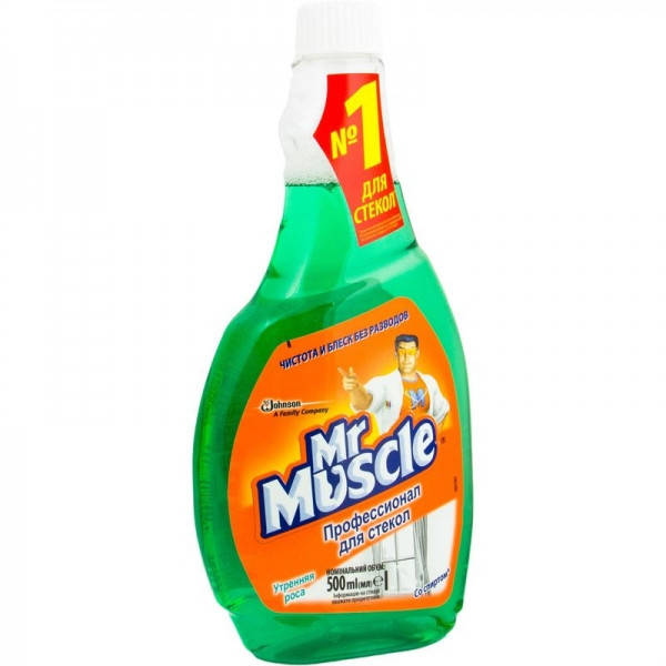 

Моющее для стекла Mr Muscle 500мл ЗАПАСКА