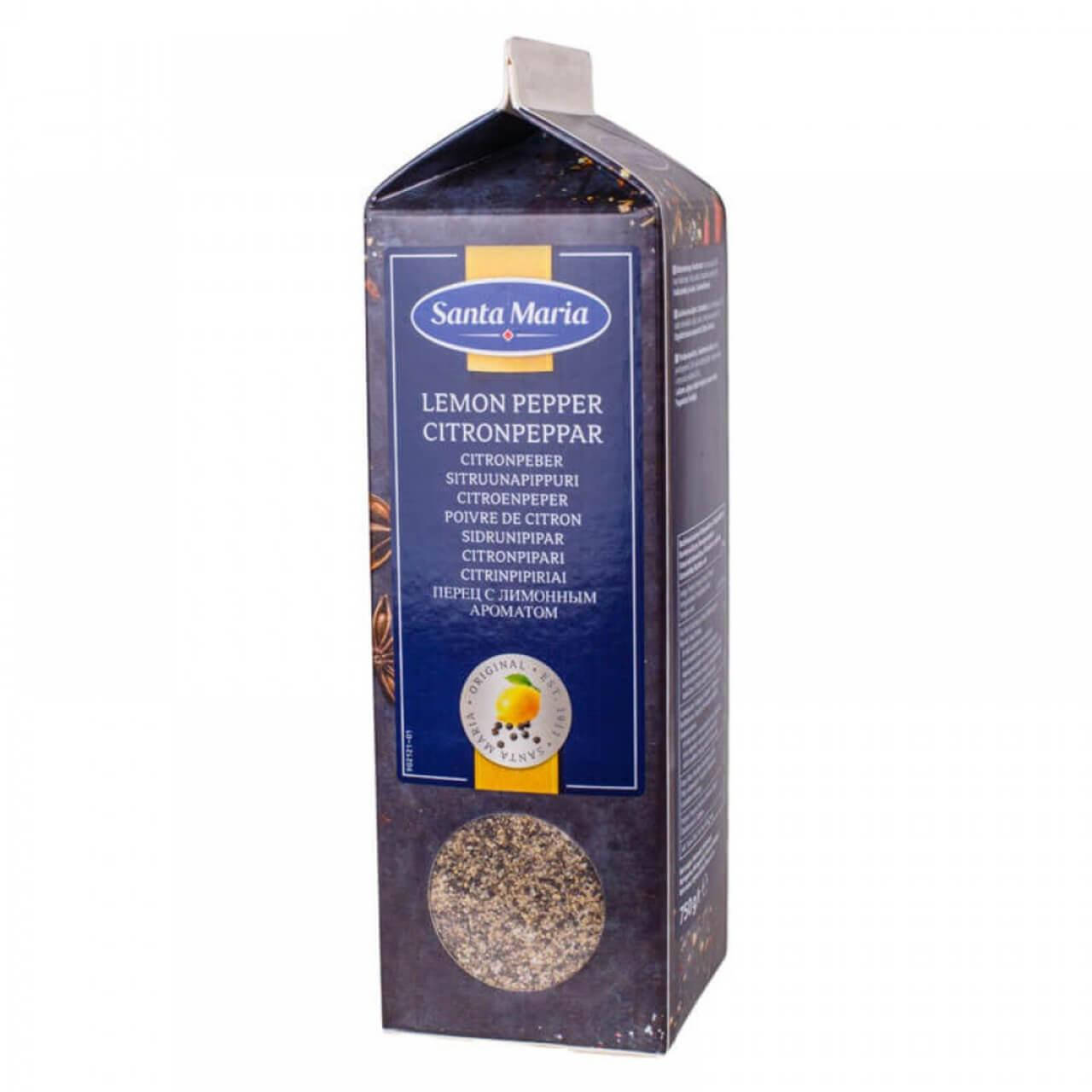 

Перец с лимонным ароматом 750 г ТМ Santa Maria