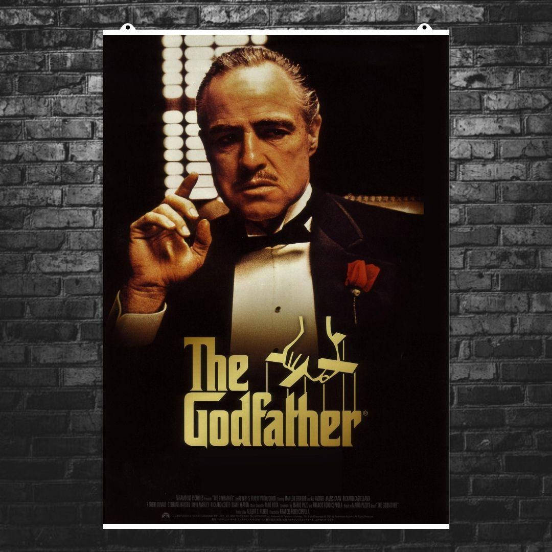 

Постер "Крёстный отец 1", The Godfather (1972). Размер 42x30см (A3). Полуглянец