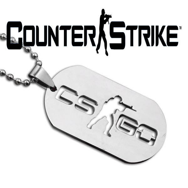 

Кулон жетон Counter-Strike CS:GO из нержавейки