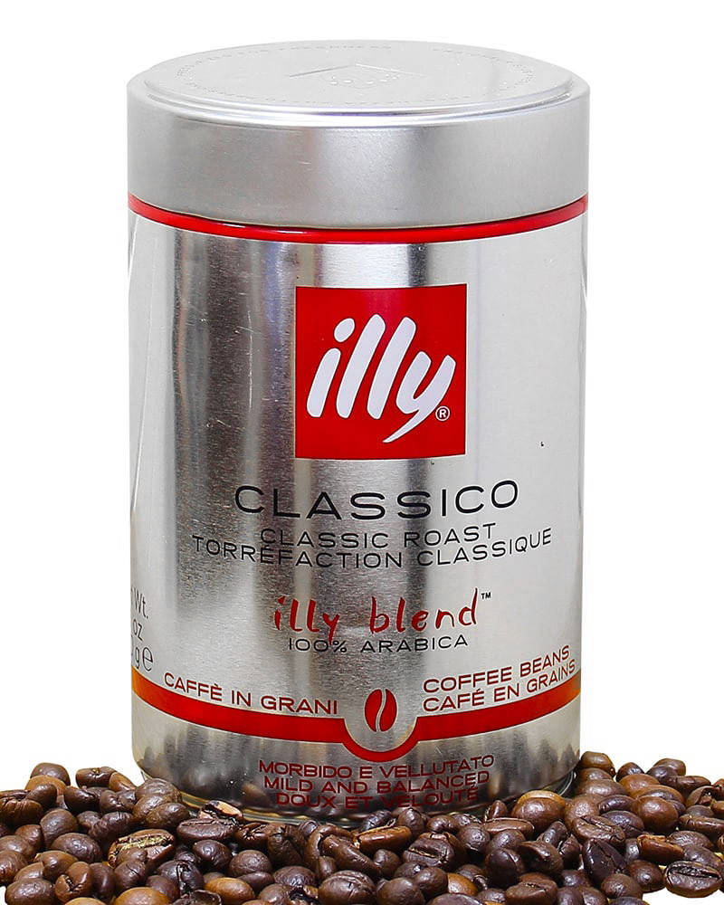 

Кофе в зернах illy Whole Bean Classico 100% арабика, 250 г (ж/б)
