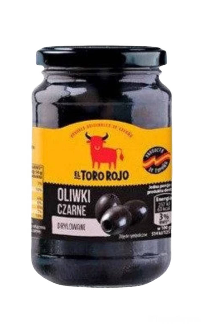 

Оливки черные без косточки Toro Rojo 340g