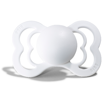 

Пустышка BIBS Suprime White, размер 2 (6-18 месяцев)